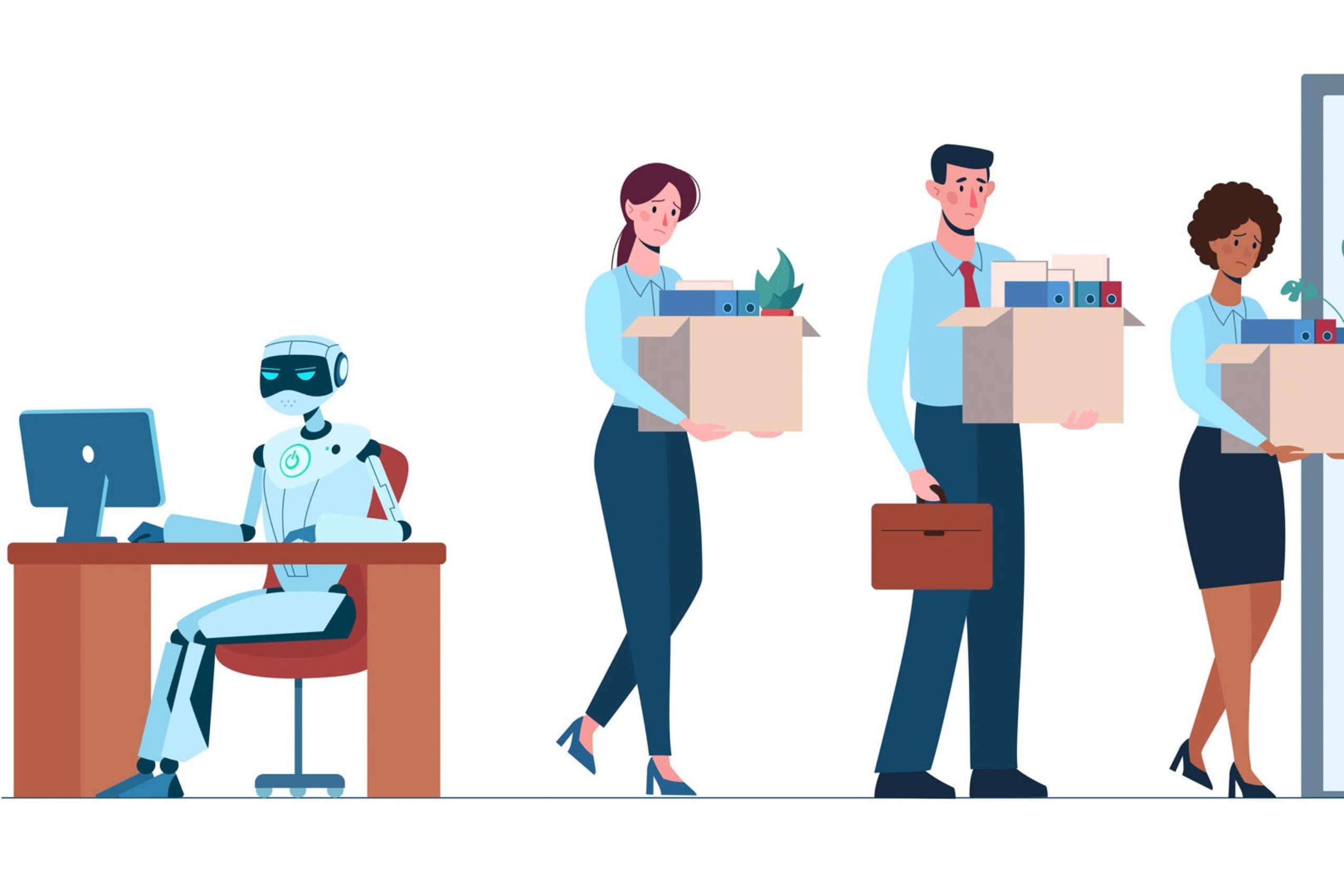 Az AI automatizálása több iparágban is veszélyezteti a munkahelyeket