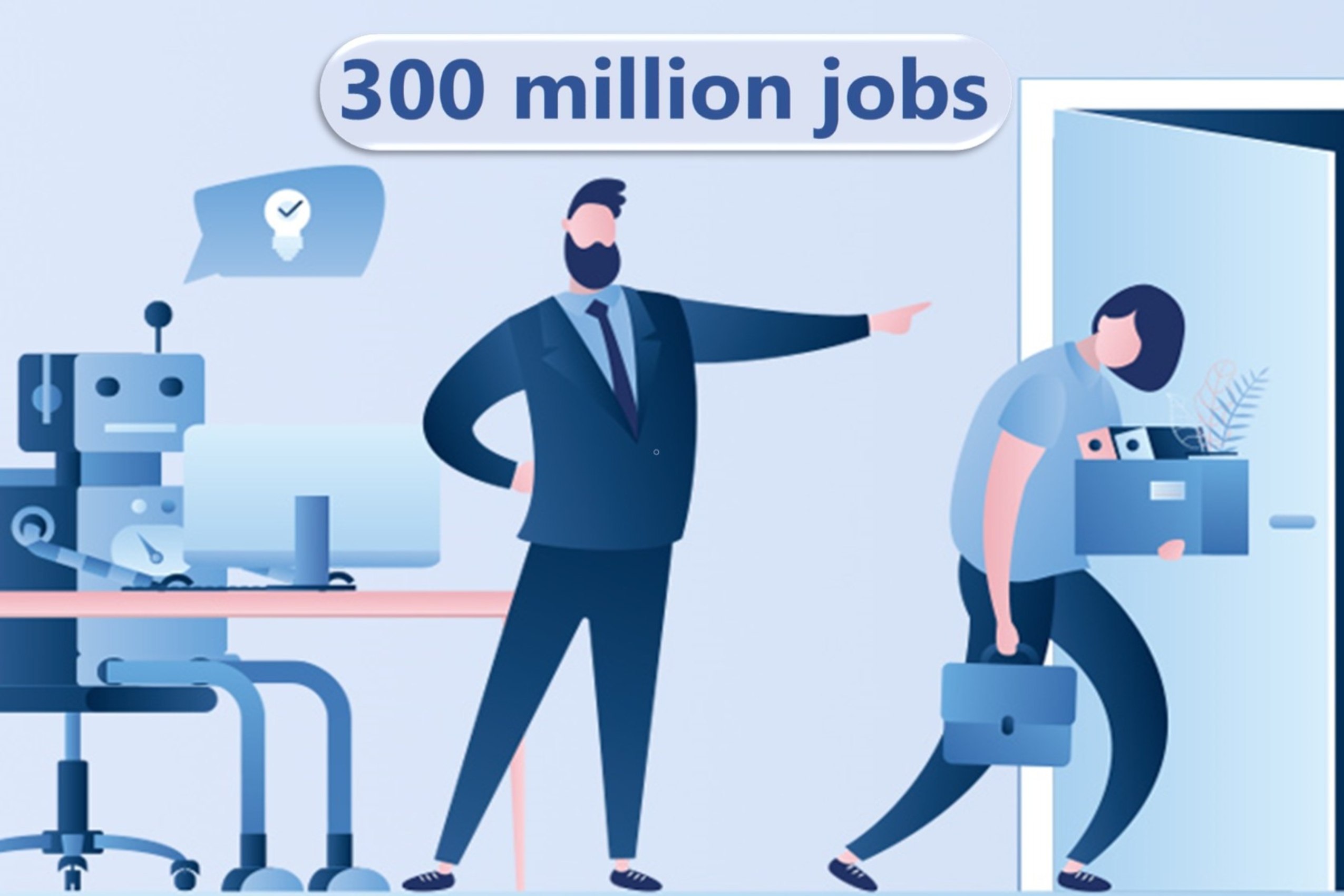 Az AI forradalma: világszerte 300 millió munkahelyre lehet hatással