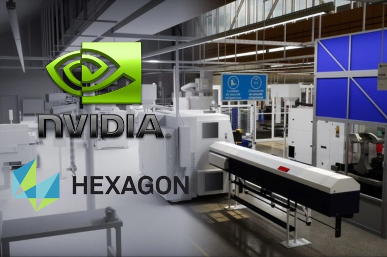 Az Nvidia és a Hexagon együttműködik az ipari digitális ikrek fejlesztése érdekében