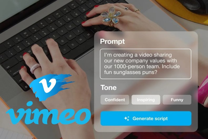 A Vimeo bevezeti az AI-alapú forgatókönyvíró és szerkesztő eszközöket