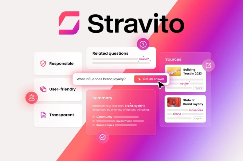 A Stravito bemutatja az AI-alapú vállalati kereső- és tudáskezelő eszközét