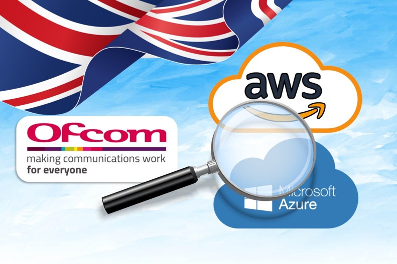 Az Egyesült Királyság versenyellenes magatartással vádolja az AWS-t és az Azure-t a felhőpiacon