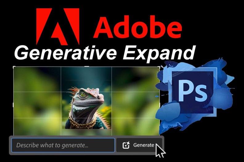 A Photoshop mostantól képes generatív AI-t használni a képek bővítésére