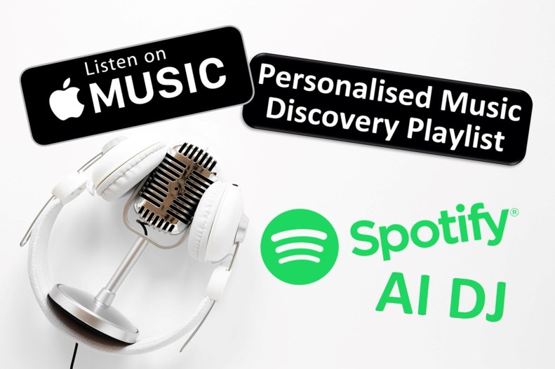 Az Apple Music végre személyre szabott ajánlásokat ad, míg a Spotify bővíti az AI DJ-t