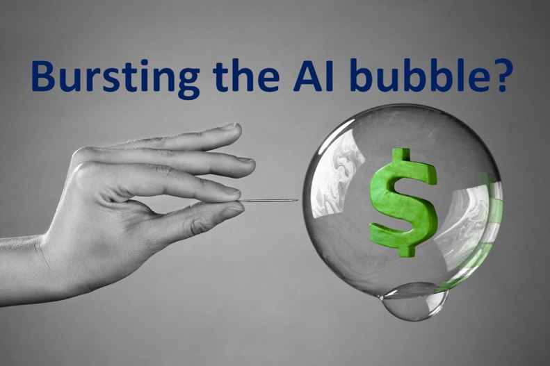 Nvidia és más csúcs AI-részvények zuhannak. Talán kipukkan az AI-buborék?