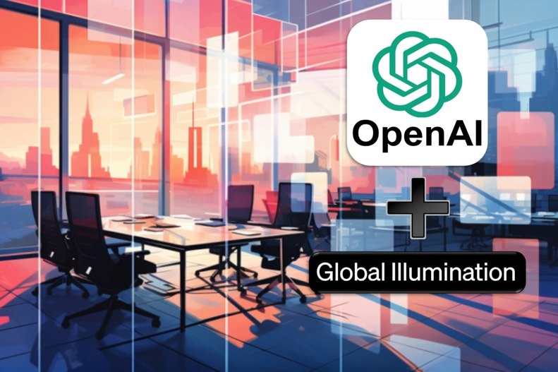 Az OpenAI a Global Illumination Inc. felvásárlásával bővíti látókörét