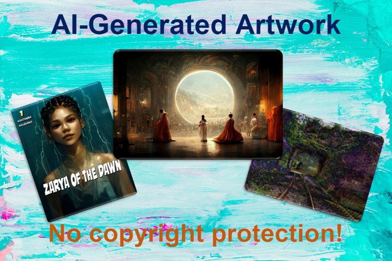 A díjnyertes AI művészet nem kap szerzői jogi védelmet egy technikai ok miatt