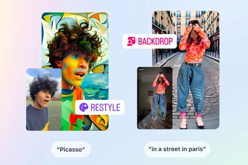 Matricák és szerkesztések: A Meta AI-által vezérelt vizuális átalakítása