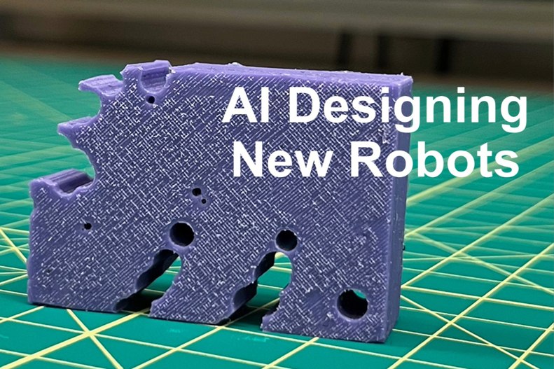 Az első AI, amely másodpercek alatt képes új robotokat tervezni a semmiből