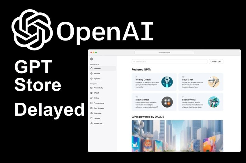 OpenAI GPT Store 2024-ig késik a vezetői káosz után