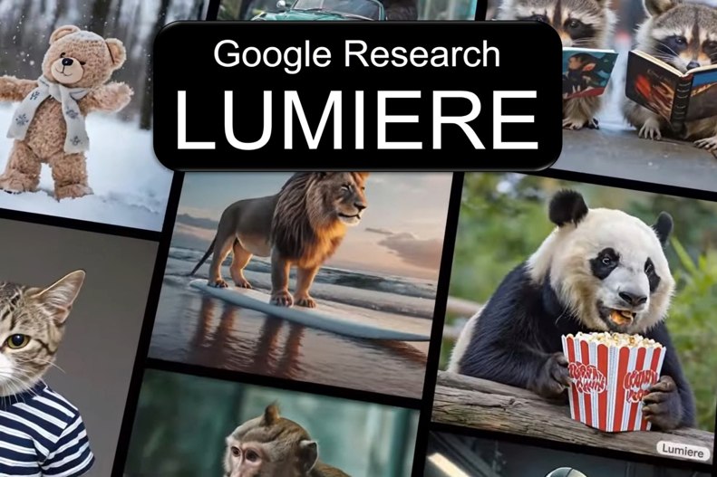A Google bemutatta a Lumiere-t: A forradalmian új, AI-val működő szöveg-videó generátort